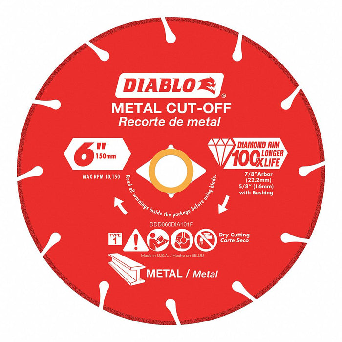 DiamondSawBlade Diam 6 Thick 0.05 