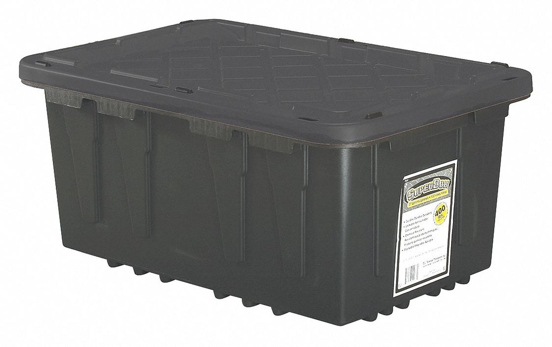 Storage Tote Plastic 27 gal