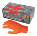 K2680 DisposableGloves Orange M Size8 PK100