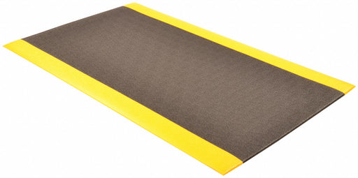 Antifatigue Runner Black YllwBrdr 2x60ft