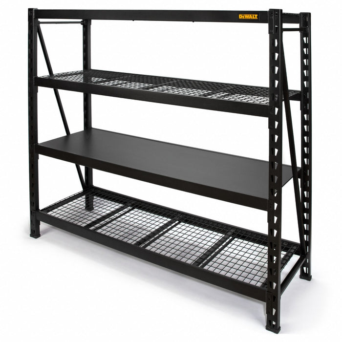 Bulk Storage Rack 2 500lb Wood 4 Shelves