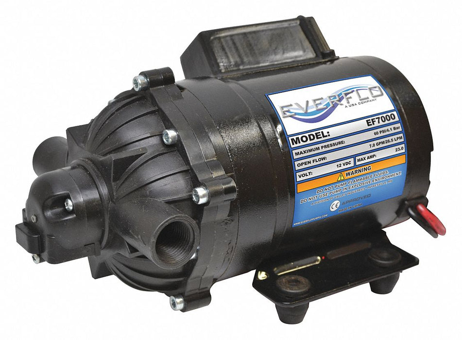 Elec Sprayer Pump PolyP 5Cmb 7gpm 60psi