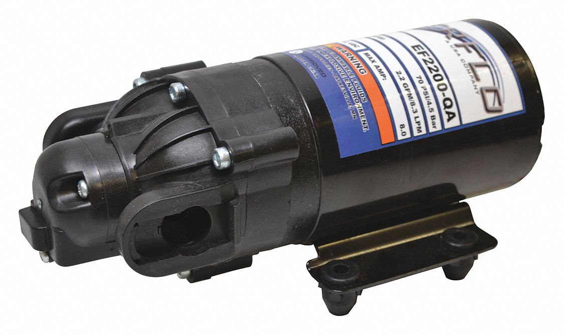 Elec Spryer Pump PolyP 3Cmb 2.2gpm 70psi