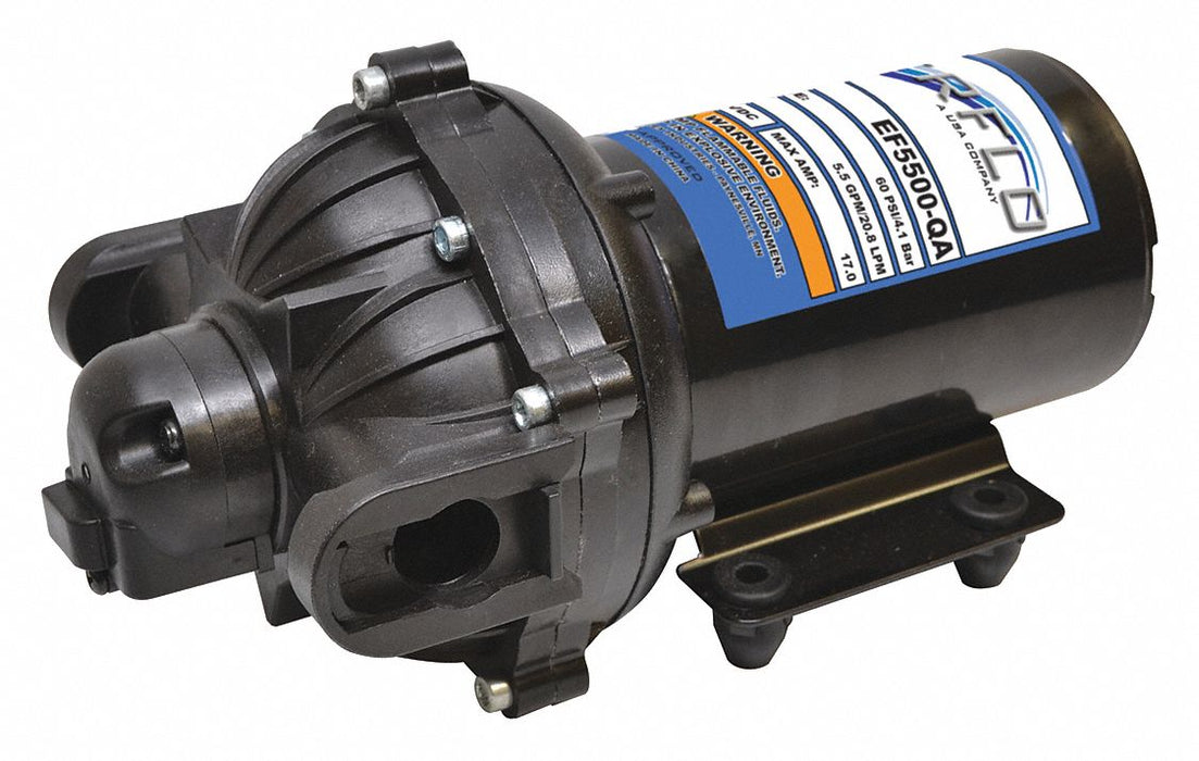 Elec Spryer Pump PolyP 5Cmb 5.5gpm 60psi