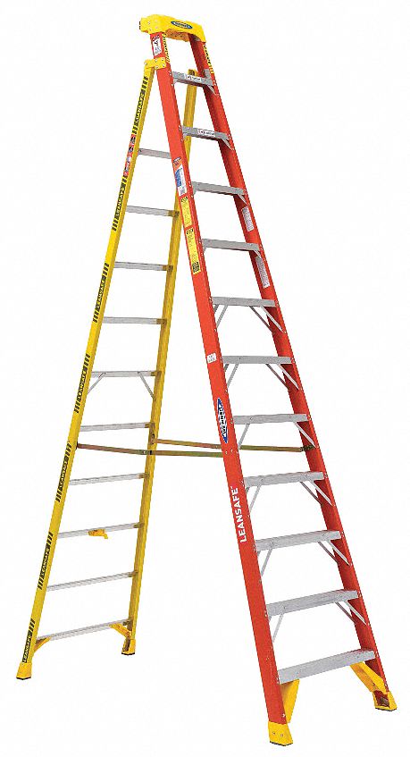 Stepladder Fiberglass 300 lb Ld Cap.