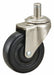 Stem Caster 2 1/2 dia Rubber 75lb