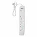 SurgeProtector White 1-5/8in 6Outlets