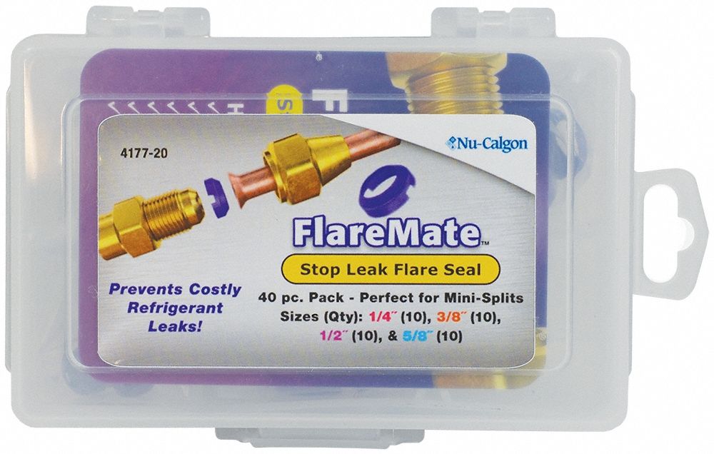 Flared Fitting Seal Kit 1/4 in Copper