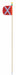 Warning Whip 5 ft H Green Light Bulb