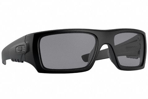 Safety Glasses Gray Anti-Fog Black