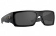 Glasses Gry Lens Blk Frame Det Cord