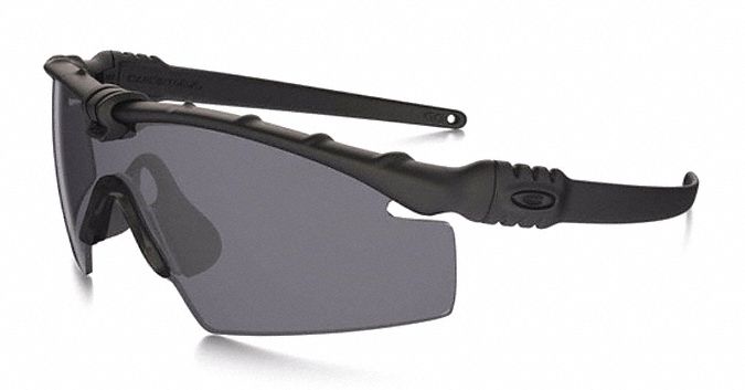 Safety Glasses Gray Anti-Fog Black