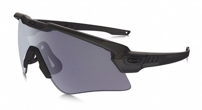 Safety Glasses Gray Anti-Fog Black
