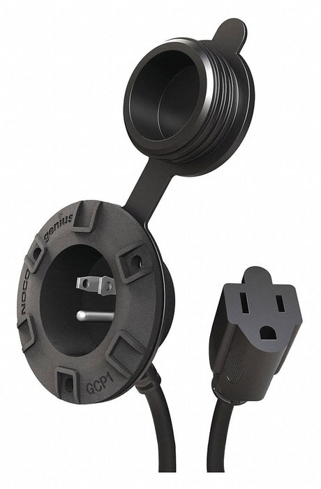 AC Port Black Plug-In