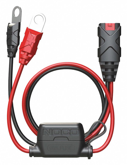 Eyelet Terminal Connector 7.2A Black/Red