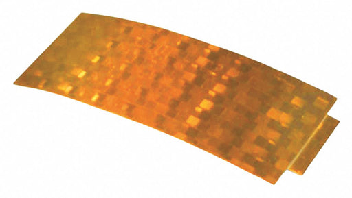 Reflector Rectangular Yellow 4-1/4 L