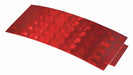 Reflector Rectangular Red 4-1/4 L