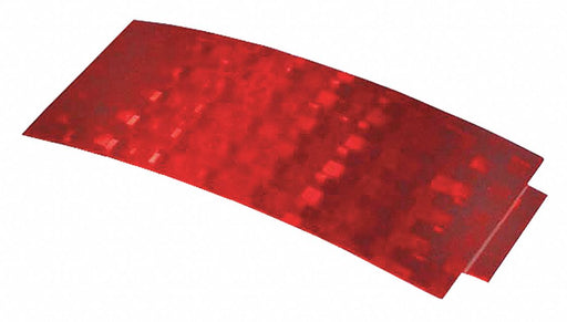 Reflector Rectangular Red 4-1/4 L
