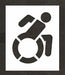 Pavement Stencil 38 H 32 W 0.063 Thick