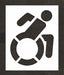 Pavement Stencil 56 H 45 W 0.125 Thick