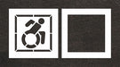 IndividualStencil Symbol LDPE 2pcs