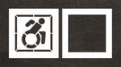 IndividualStencil Symbol LDPE 2pcs
