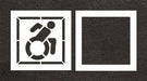 IndividualStencil Symbol LDPE 2pcs