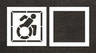 IndividualStencil Symbol LDPE 2pcs