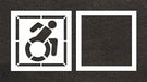 IndividualStencil Symbol LDPE 2pcs