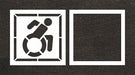 IndividualStencil Symbol LDPE 2pcs