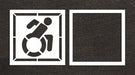 IndividualStencil Symbol LDPE 2pcs