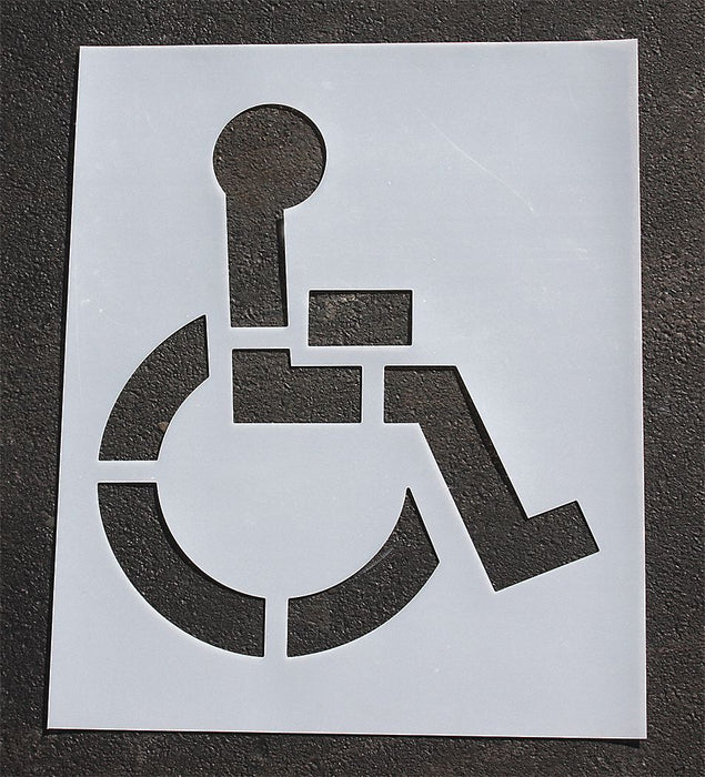 IndividualStencil Symbol Polyethylene