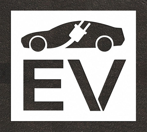 Pavement Stencil 44 H 50 W 0.063 Thick