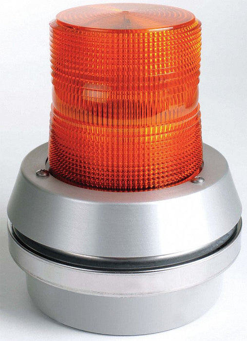 Horn Strobe Amber Cast Aluminum 24VDC