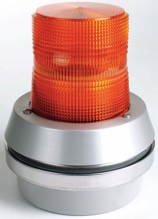 Horn Strobe Amber Cast Aluminum 24VDC