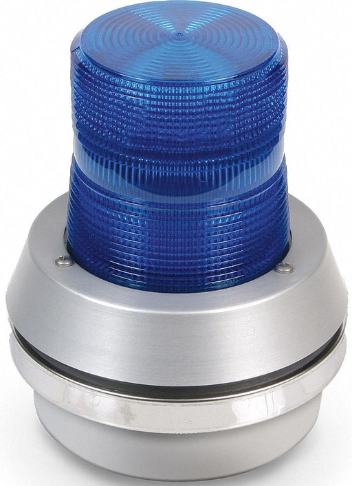 Horn Strobe Blue Cast Aluminum 24VDC