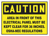Safety Label 3 1/2 inx5 in Vinyl PK5