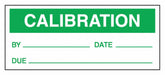 Calibration Label 1-1/2inW x 5/8inH PK25
