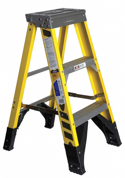 Stepladder 7300 H 3 ft Spread 23-1/2 In