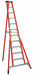 Tripod Stepladder H 12ft Spread 77.75 In