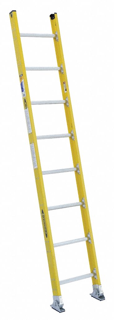 Straight Ladder H 8 ft Fiberglass