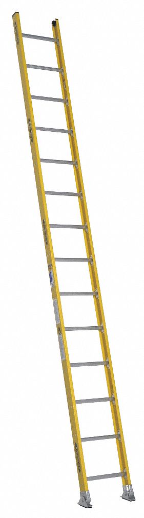 Straight Ladder H 14 ft Fiberglass