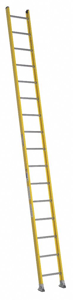 Straight Ladder H 16 ft Fiberglass