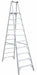 Platform Stepladder 10 ft Aluminum 300lb