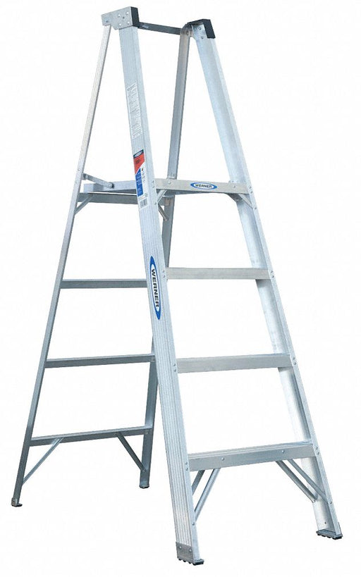 Platform Stepladder 4 ft Aluminum 300 lb