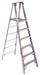 Platform Stepladder 6 ft Aluminum 300 lb