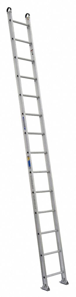 Straight Ladder H 14 ft Aluminum