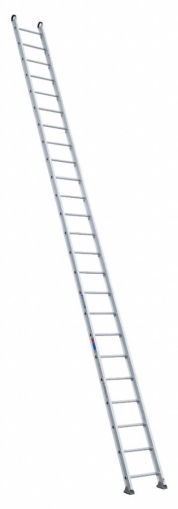 Straight Ladder H 24 ft Aluminum
