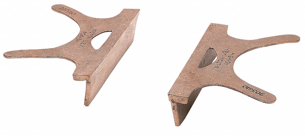 Replace. Vise Jaw Copper Incl. Pair PR