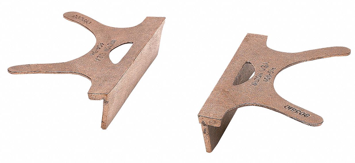 Replace. Vise Jaw Copper Incl. Pair PR